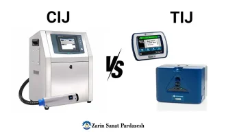 تفاوت جت پرینتر CIJ، TIJ، دستی و اتوماتیک | بررسی تخصصی انواع چاپگر صنعتی